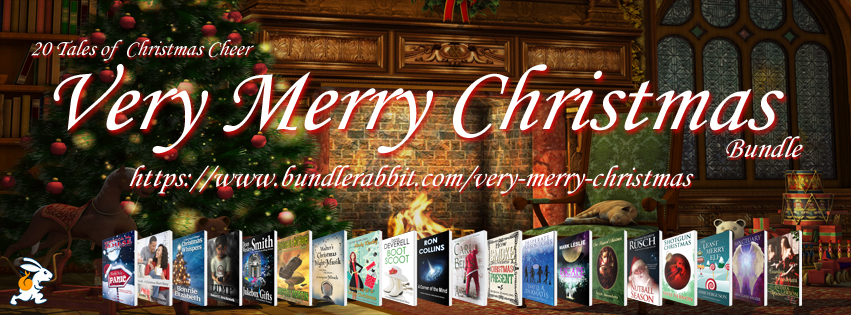 Very Merry Christmas bundle banner with covers