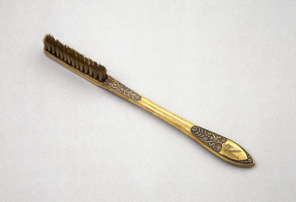 Napoleon Bonaparte’s toothbrush, c 1795